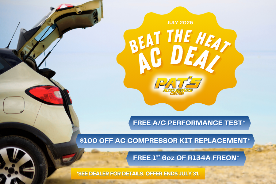 Graphic with July AC Sale Details
